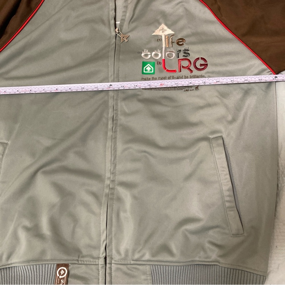 Lifted Research Group 1947 Life Colors Vintage Track Jacket Large LRG Rare - Picture 14 of 16